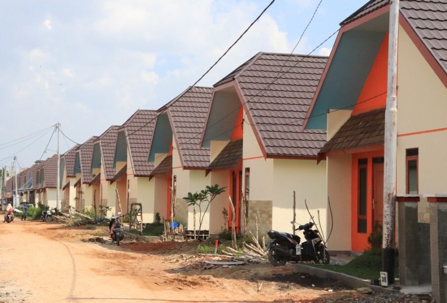 Perumahan Subsidi di Kalimantan Selatan (Foto: Rinaldi)
