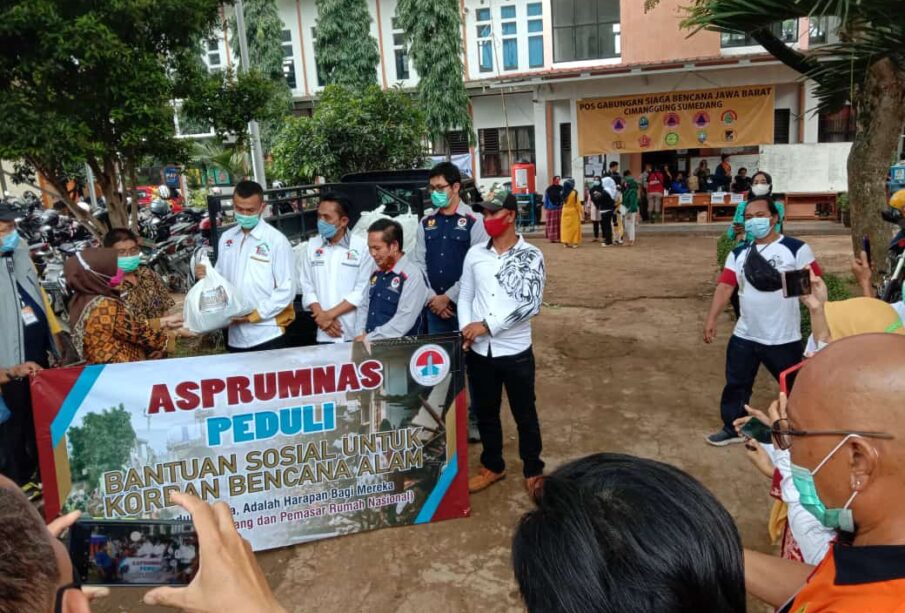 Asprumnas Bantu Korban Longsor Sumedang (Istimewa)