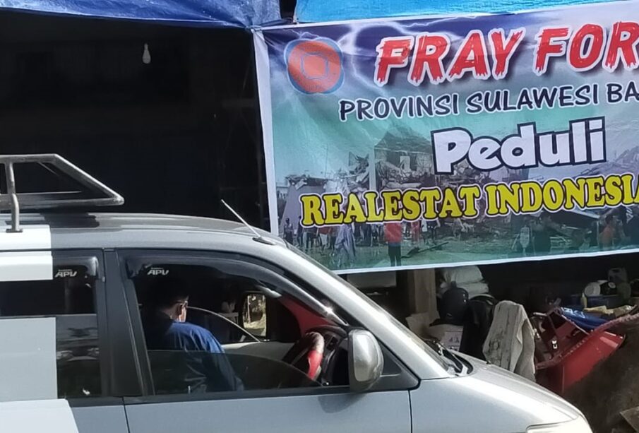 Posko REI Peduli Bencana di Sulawesi Barat