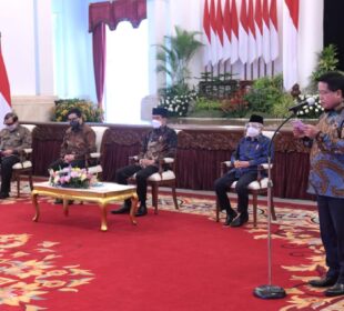 Peresmian PT Bank Syariah Indonesia Tbk (Foto Kris Biro Pers Sekretarat Presiden)