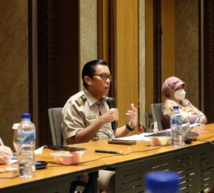 Sekjen ATR/BPN Himawan Arief Sugoto tengah menjelaskan soal Konsolidasi Tanah (Foto Istimewa)