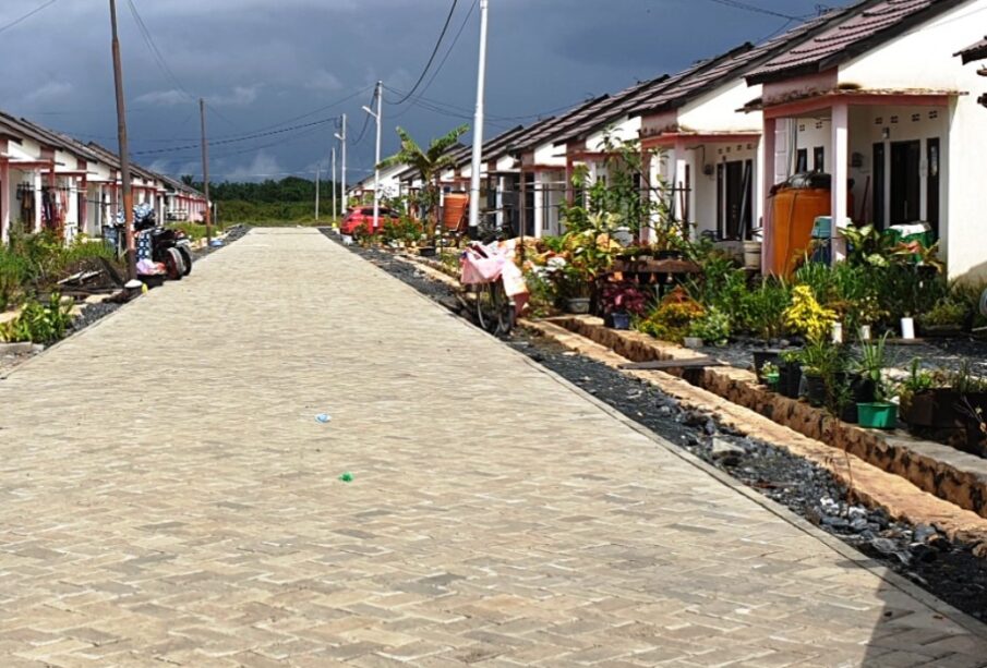 Prasarana jalan di perumahan/Foto ilustrasi (Istimewa)