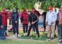 Walikota Tangerang Selatan Airin Rachmi Diany bersama dengan Dirjen Perumahan Khalawi Abdul Hamid saat Peresmian Lapangan Gateball di Pamulang (Foto: ADH)