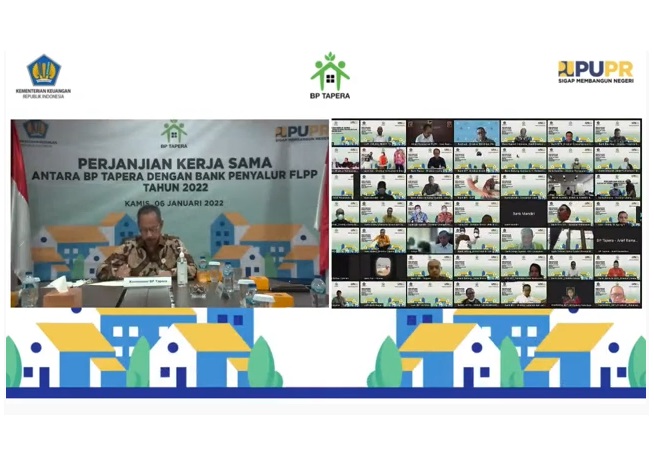Perjanjian Kerja Sama (PKS) antara BP Tapera dengan Bank Penyalur FLPP